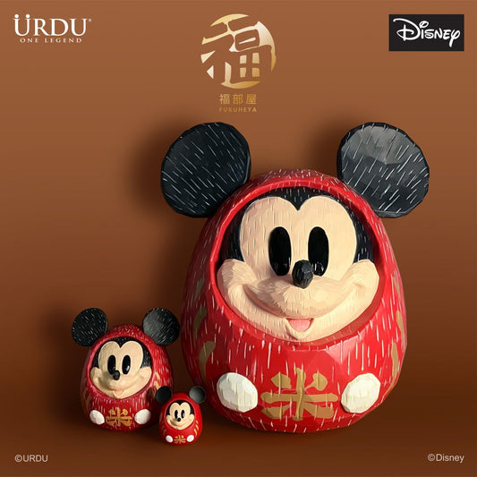 DISNEY FUKUHEYA DARUMA - MICKEY MOUSE (ORIGINAL) 45CM