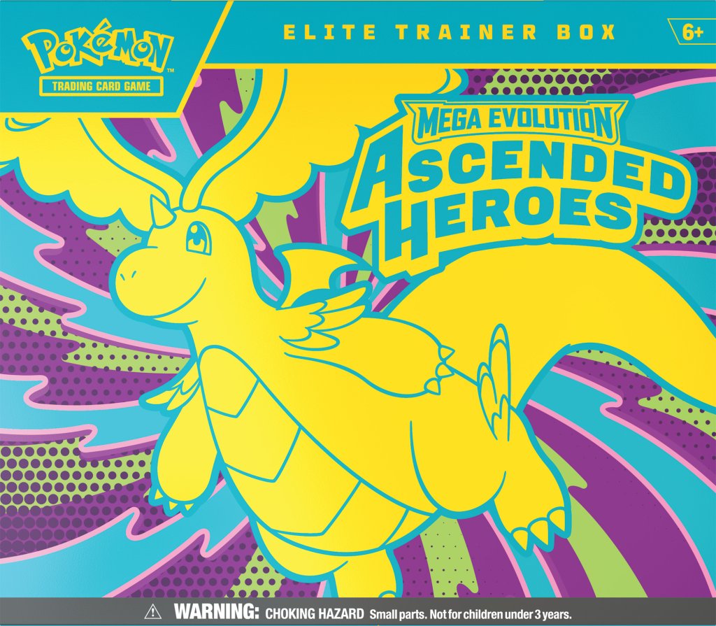 Pokémon TCG: Mega Evolution - Ascended Heroes Elite Trainer Box [Limit 1]