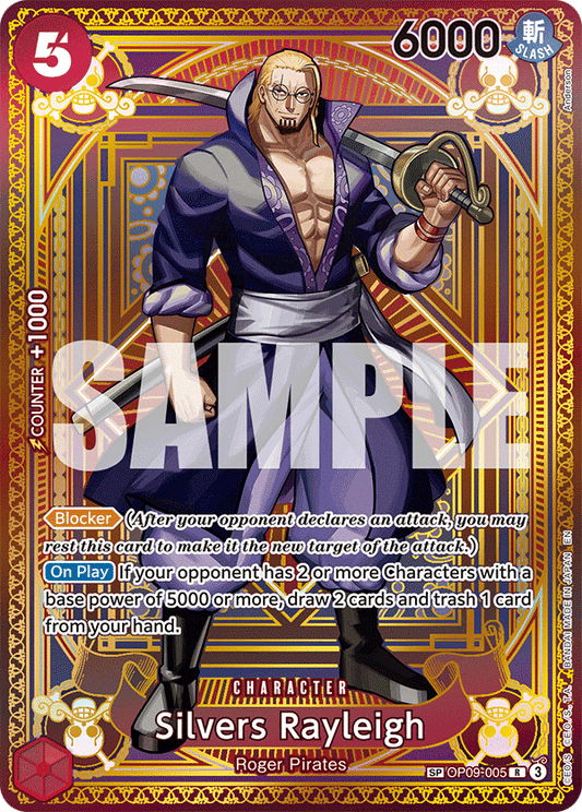 Silvers Rayleigh (SP) OP09-005 A Fist of Divine Speed