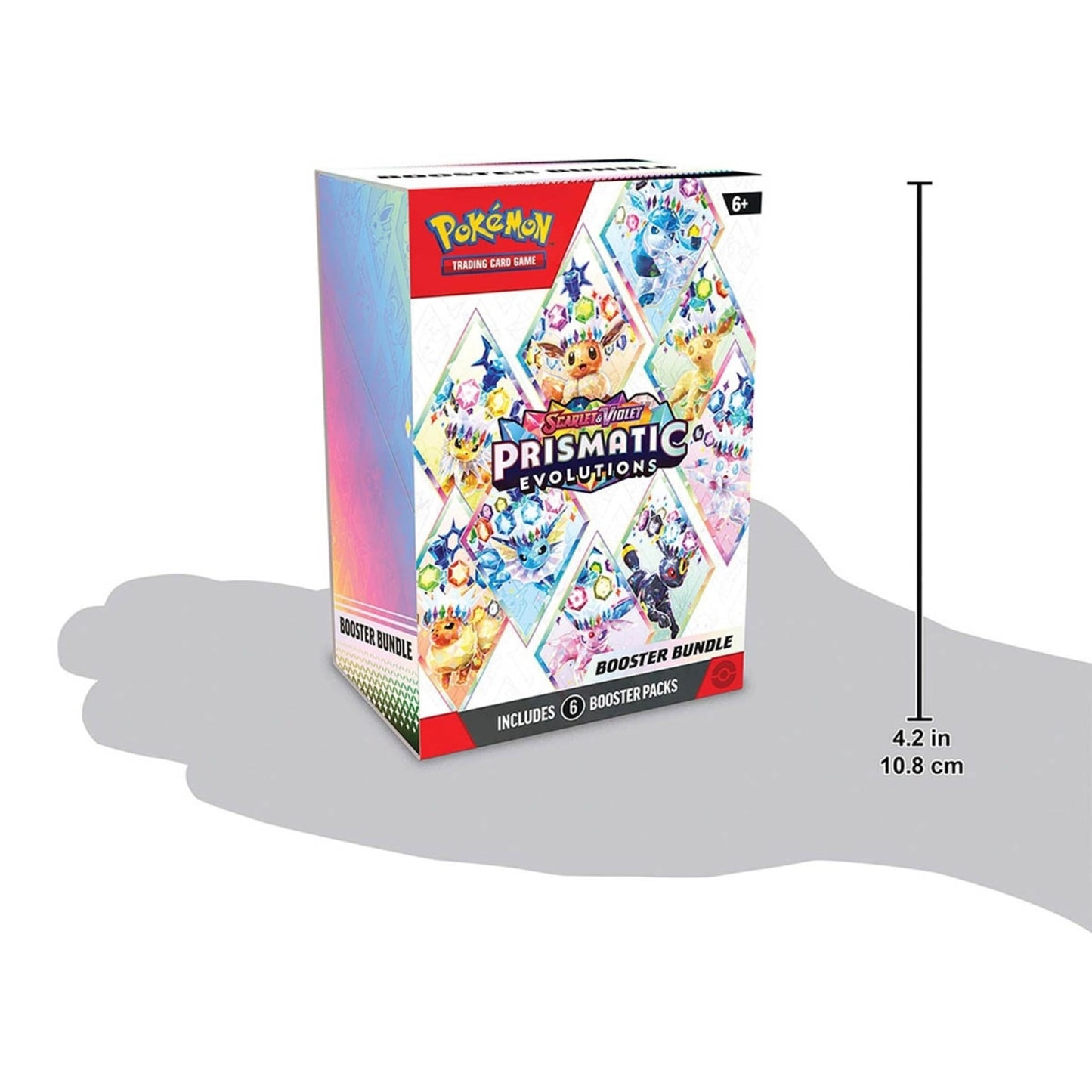 Pokemon TCG Scarlet & Violet Prismatic Evolutions Booster Bundle
