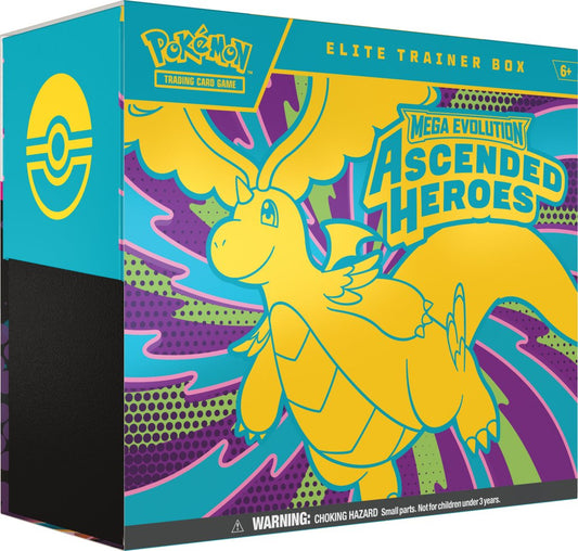 Pokémon TCG: Mega Evolution - Ascended Heroes Elite Trainer Box [Limit 1]