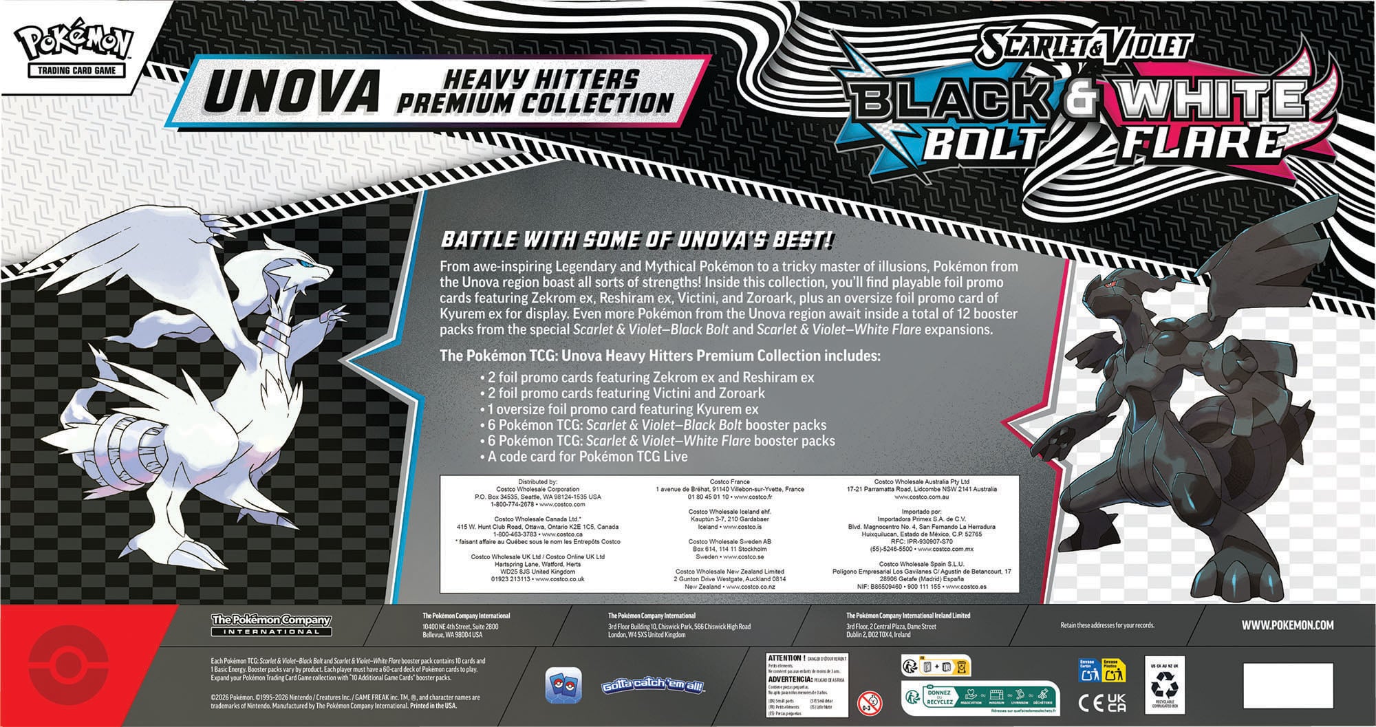 Pokemon TCG: Unova Heavy Hitters Premium Collection [Limit 1