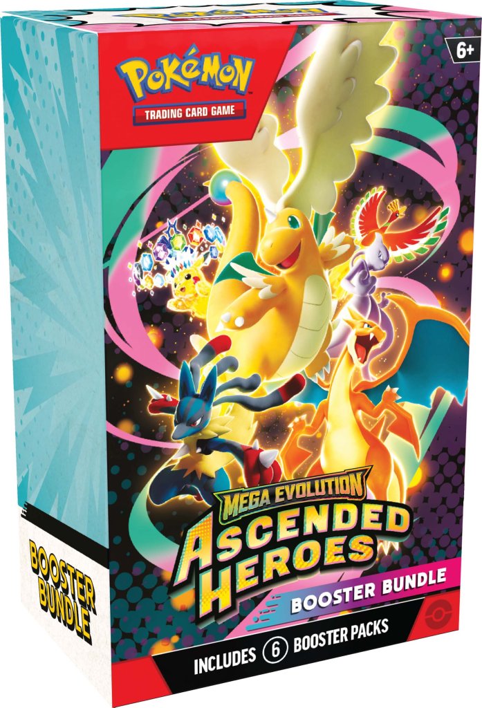 Pokémon TCG: Mega Evolution— Ascended Heroes Booster Bundle [Limit 1]