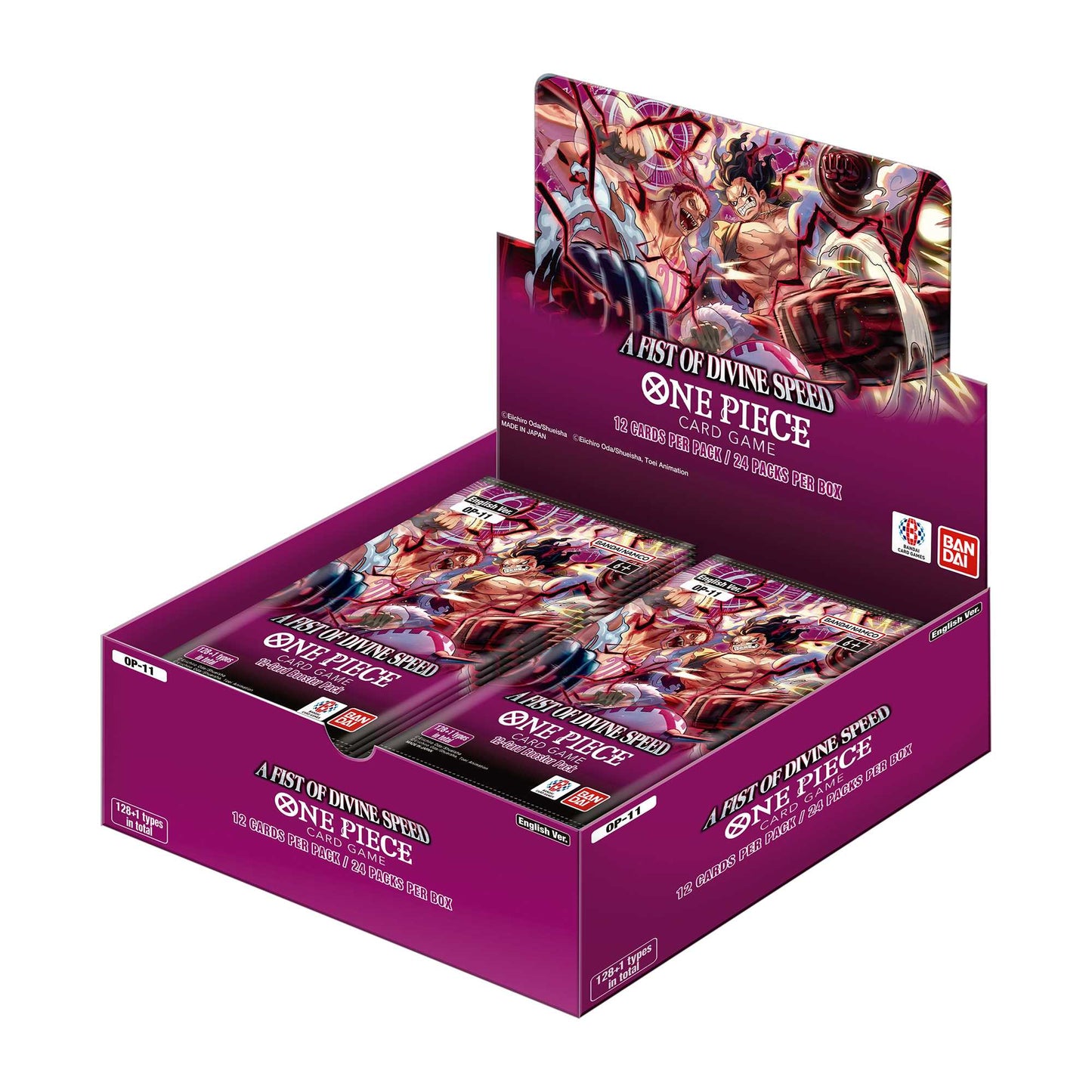 One Piece Card Game: Booster Display – A Fist of Divine Speed [OP-11]