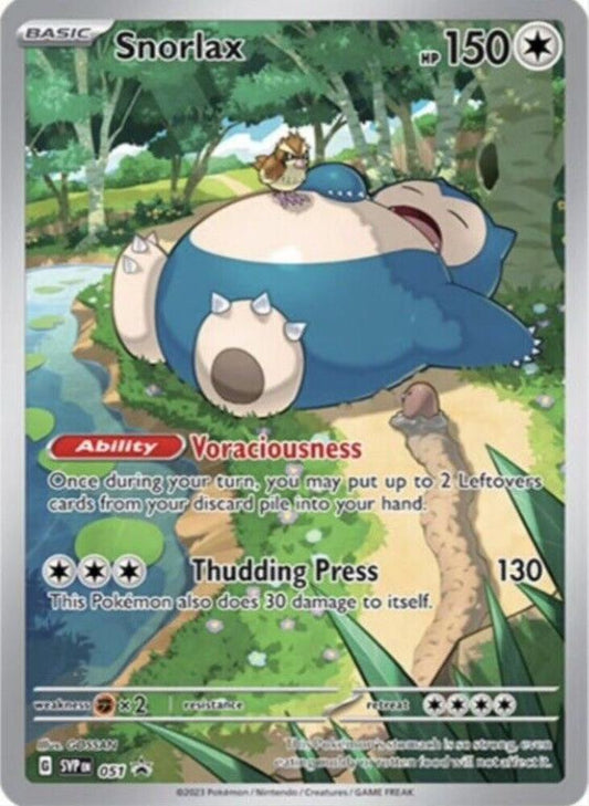 Snorlax - 051 - SV: Scarlet & Violet Sealed Promo (SVP)