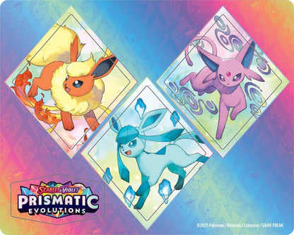 Pokemon TCG Scarlet & Violet Prismatic Evolutions Tech Sticker Collection