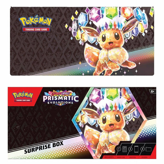 Pokemon TCG Scarlet & Violet Prismatic Evolutions Surprise Box