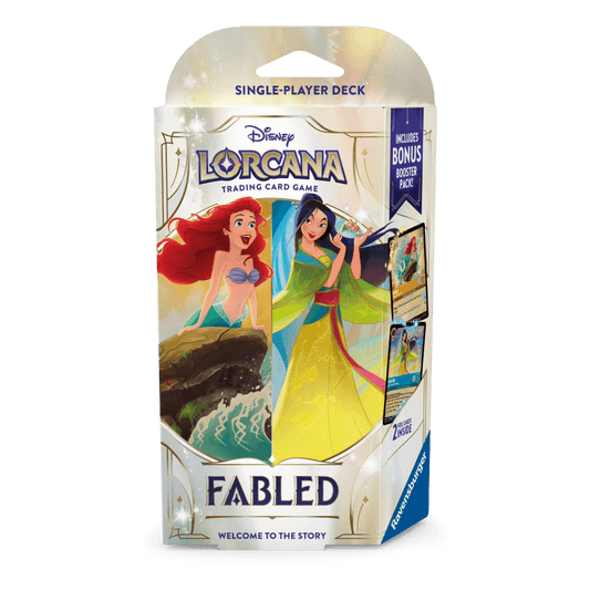 Disney Lorcana - Fabled Single Player Deck: Ariel & Mulan