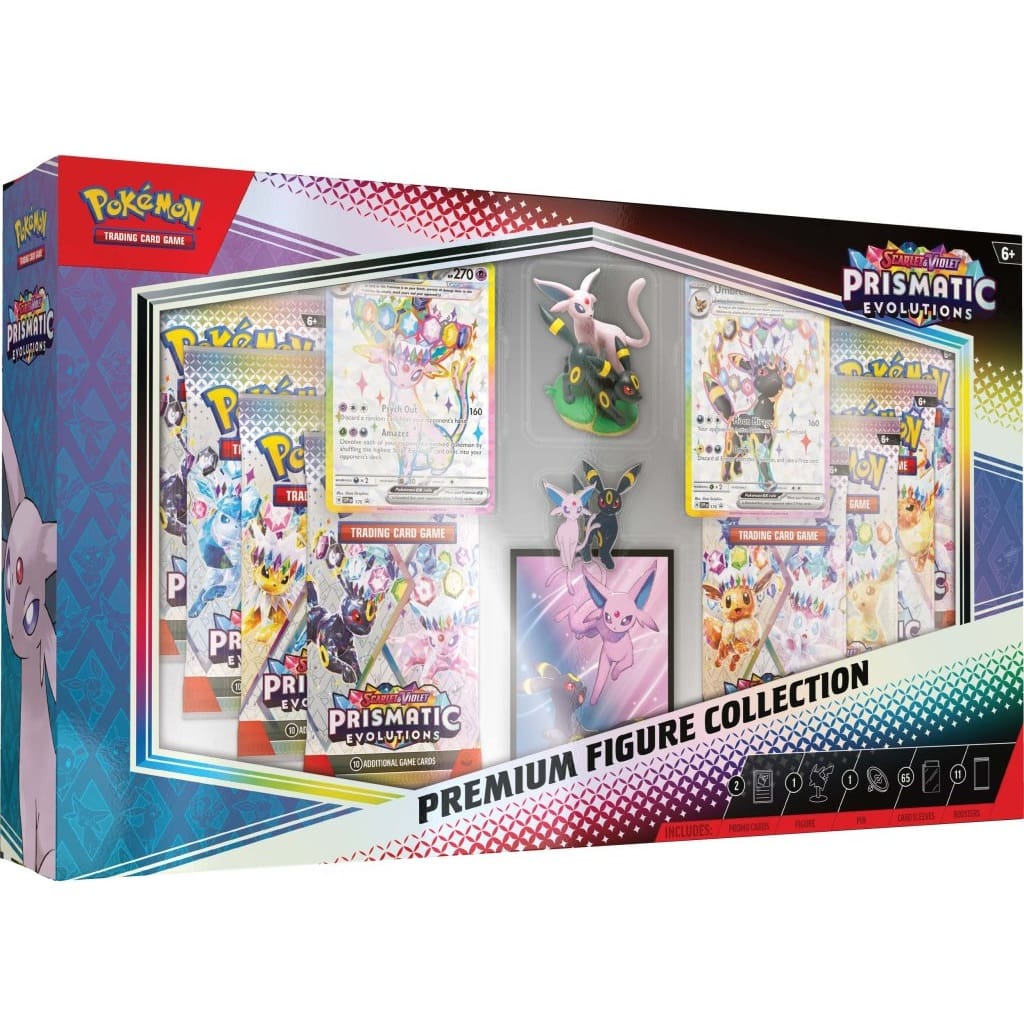 Pokemon TCG: Scarlet & Violet—Prismatic Evolutions Premium Figure Collection